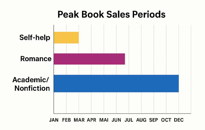 Calendar of books sales periods - Parker Wilson Press